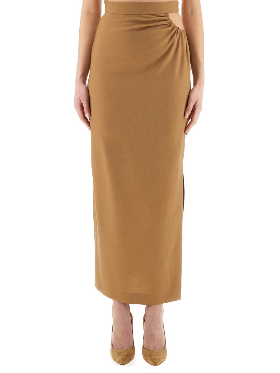 MAX MARA Slim Fit Long Skirt - Size 40
