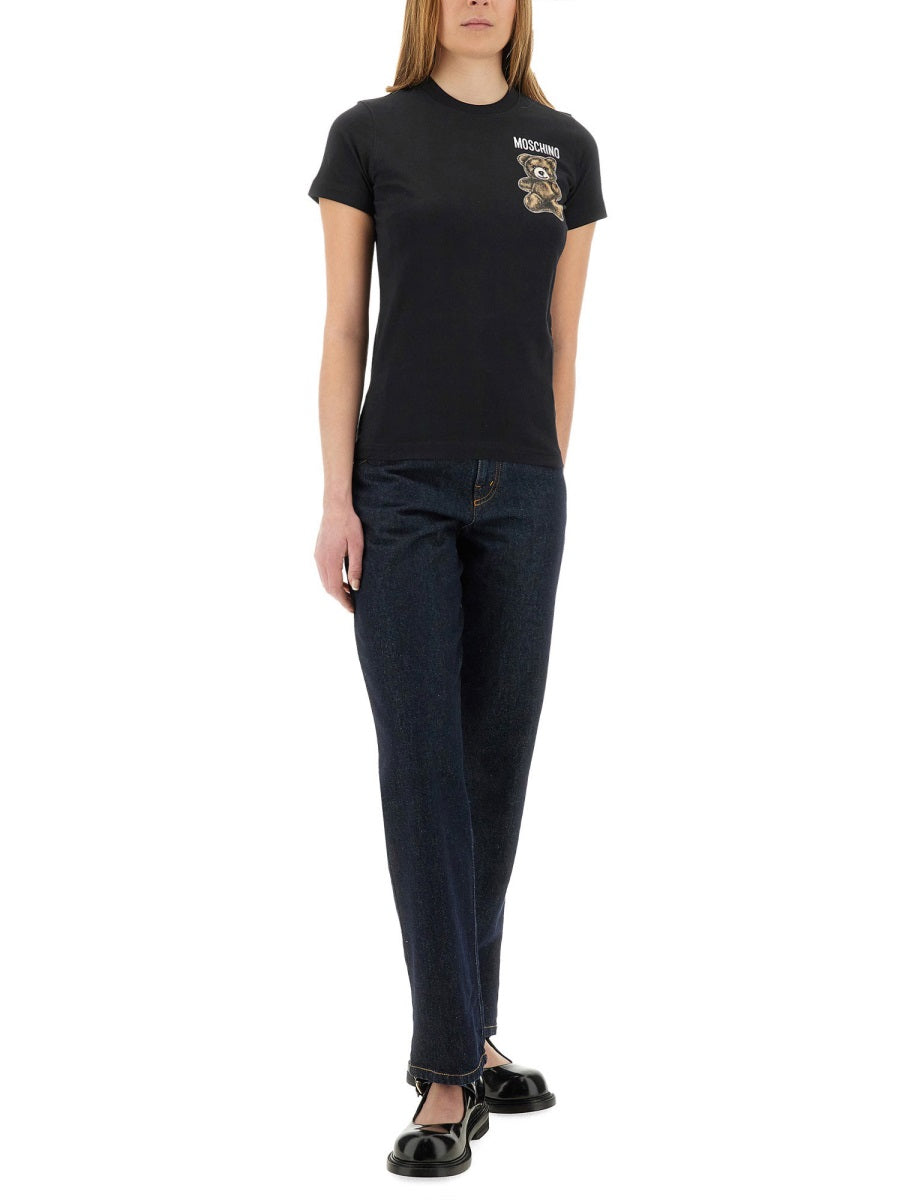 MOSCHINO Teddy Bear Graphic T-Shirt - Regular Fit