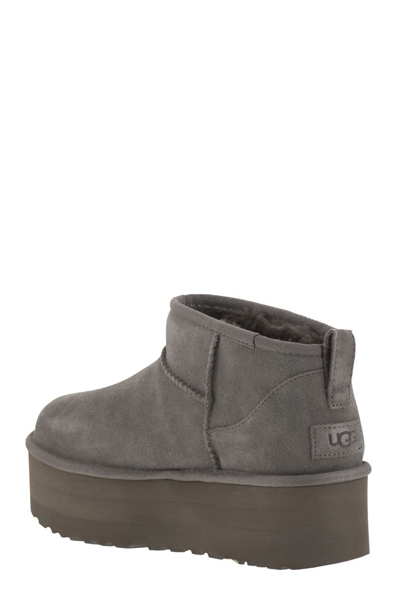 UGG Pinnacle Mini Classic Boots with Elevated Platform