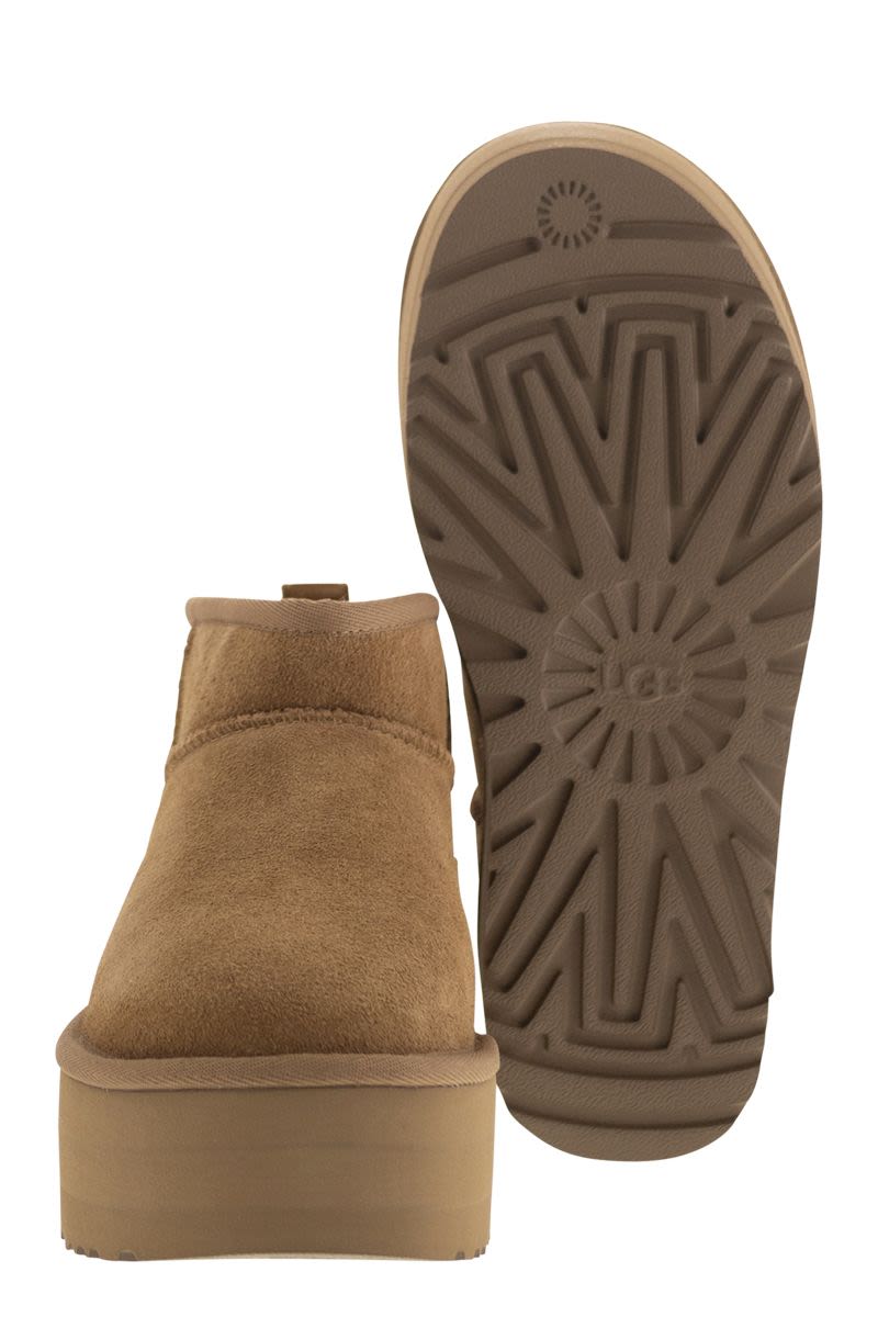 UGG Women's Classic Ultra Mini Platform Ankle Boots