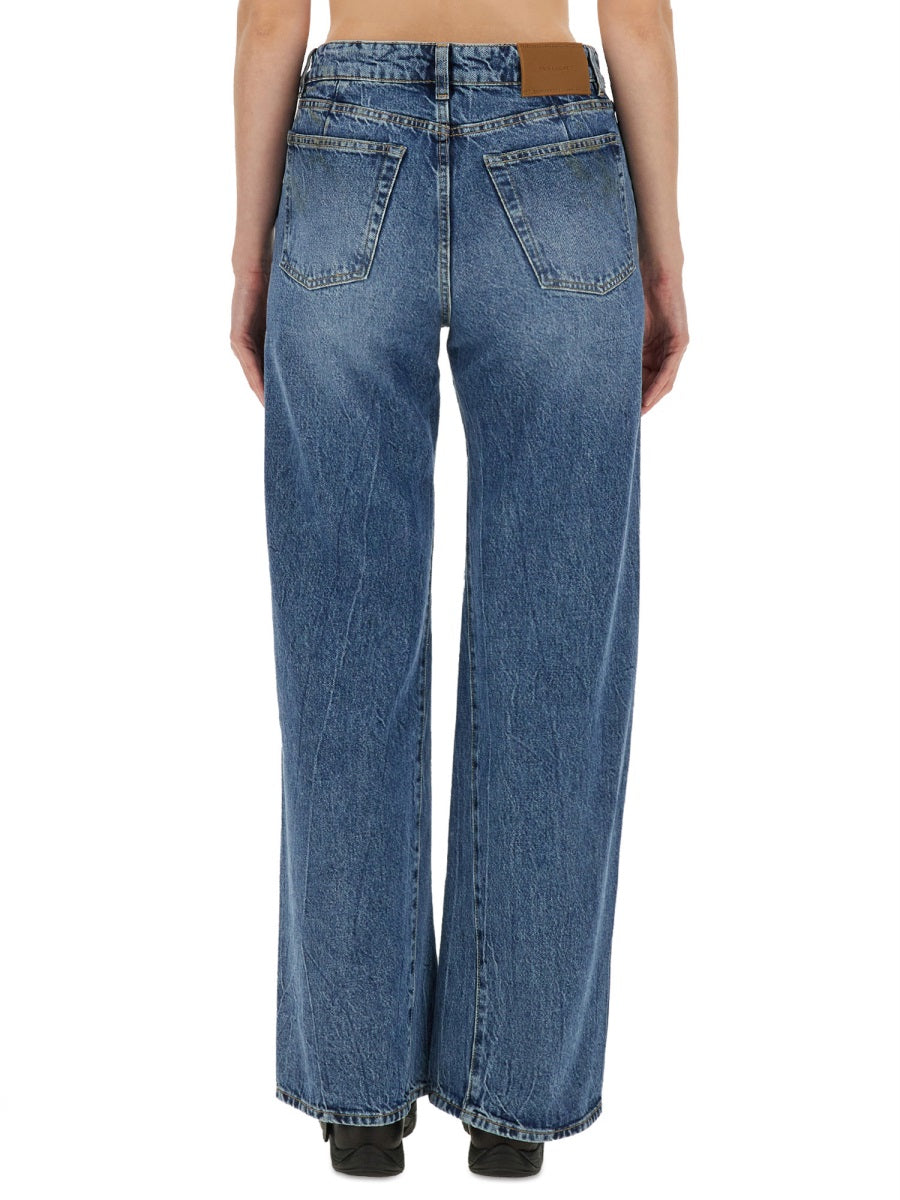 OUR LEGACY Wide Leg Treble Cut Jeans