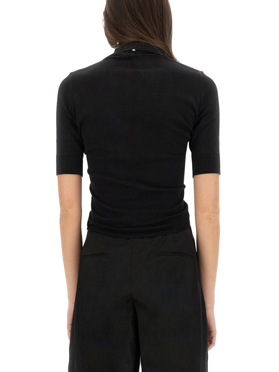 SPORTMAX Slim Fit Polo Shirt - Size S