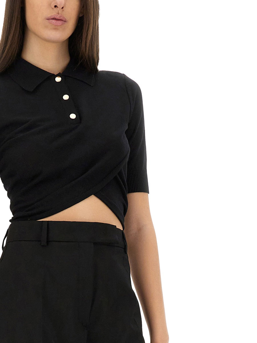 SPORTMAX Slim Fit Polo Shirt - Size S