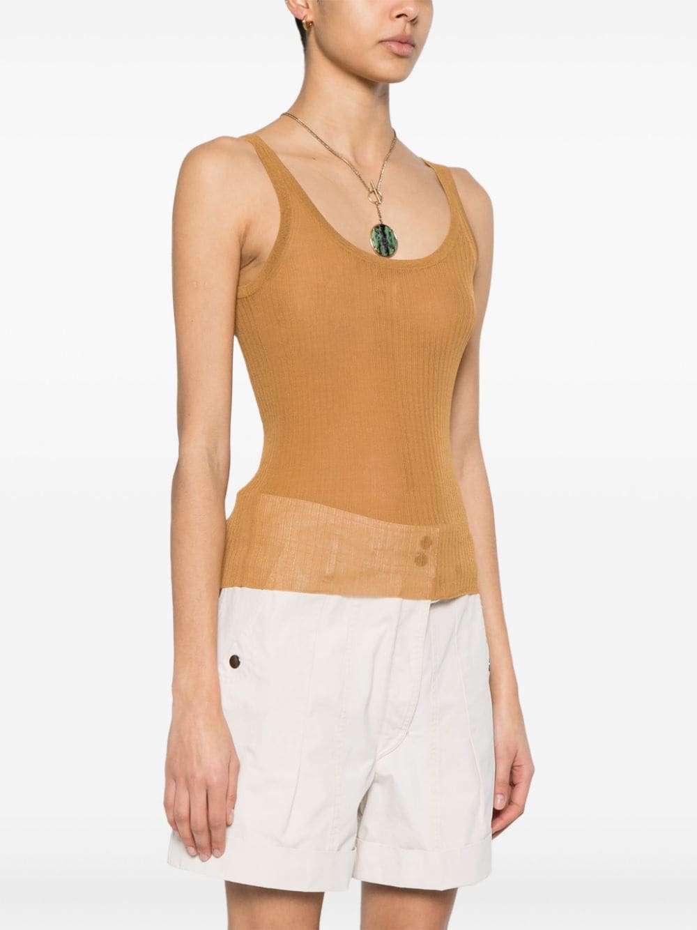 MAX MARA Silk Tank Top for Women