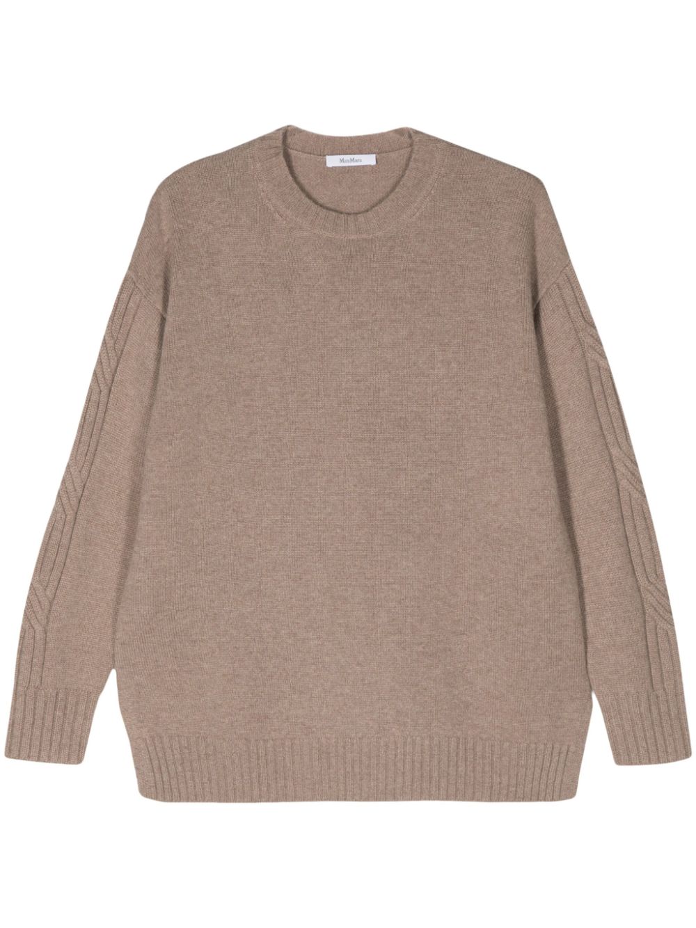 MAX MARA Cashmere Crewneck Jumper - Long Sleeve