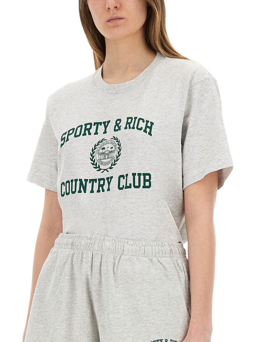 SPORTY&RICH Varsity T-Shirt