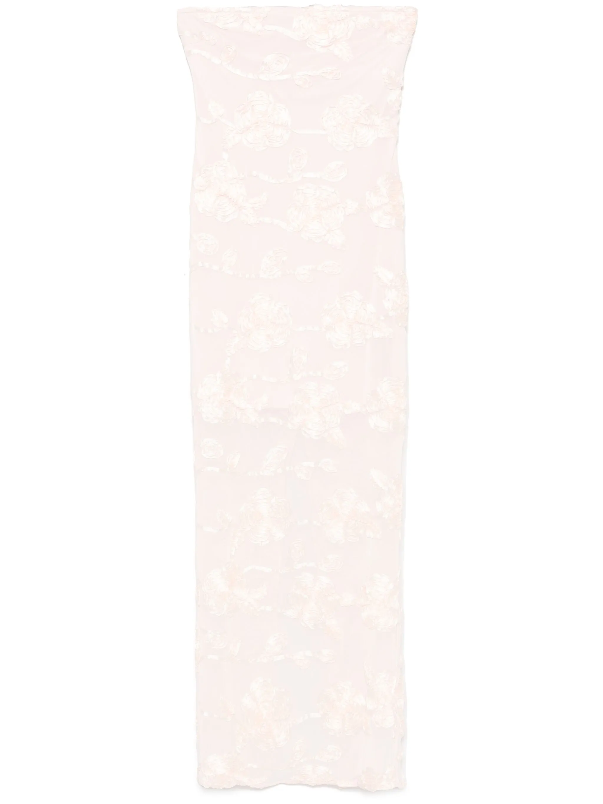 ROTATE BIRGERCHRISTENSEN Flower Mesh Tube Dress - Size 34