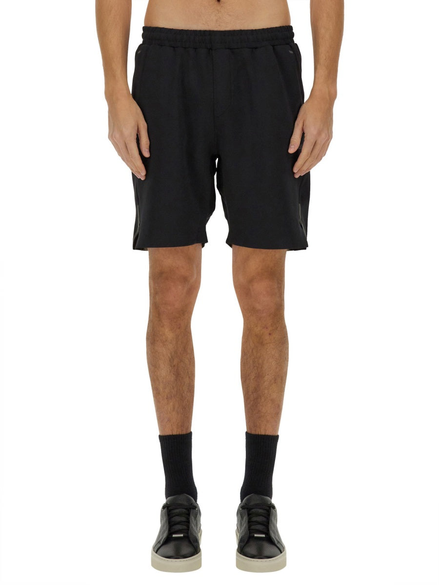 BOSS Technical Fabric Bermuda Shorts for Men