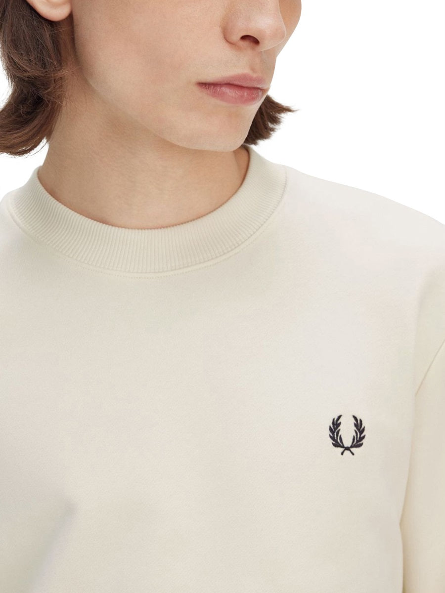 FRED PERRY Classic Logo Sweatshirt - Size M