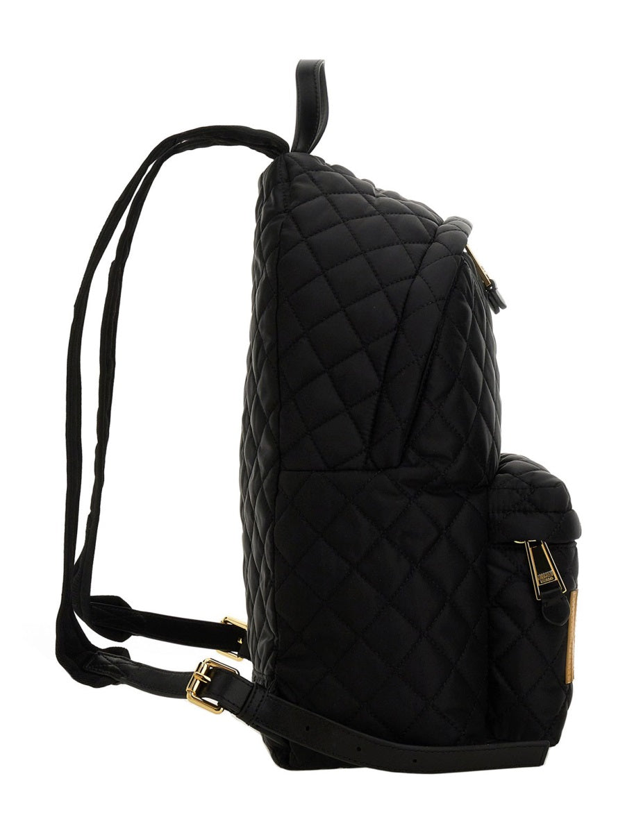 MOSCHINO COUTURE Polyamide Mini Backpack for Women - Spring/Summer 2025