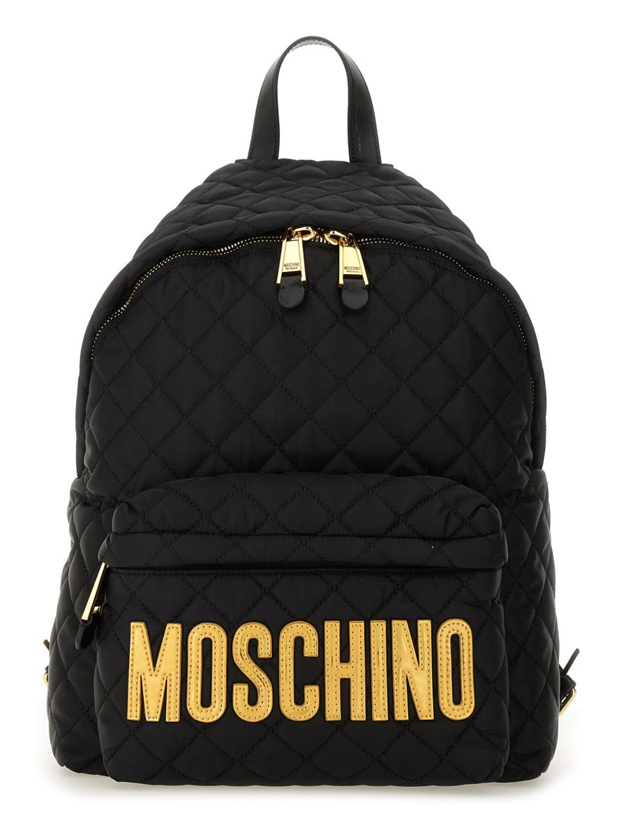 MOSCHINO COUTURE Polyamide Mini Backpack for Women - Spring/Summer 2025