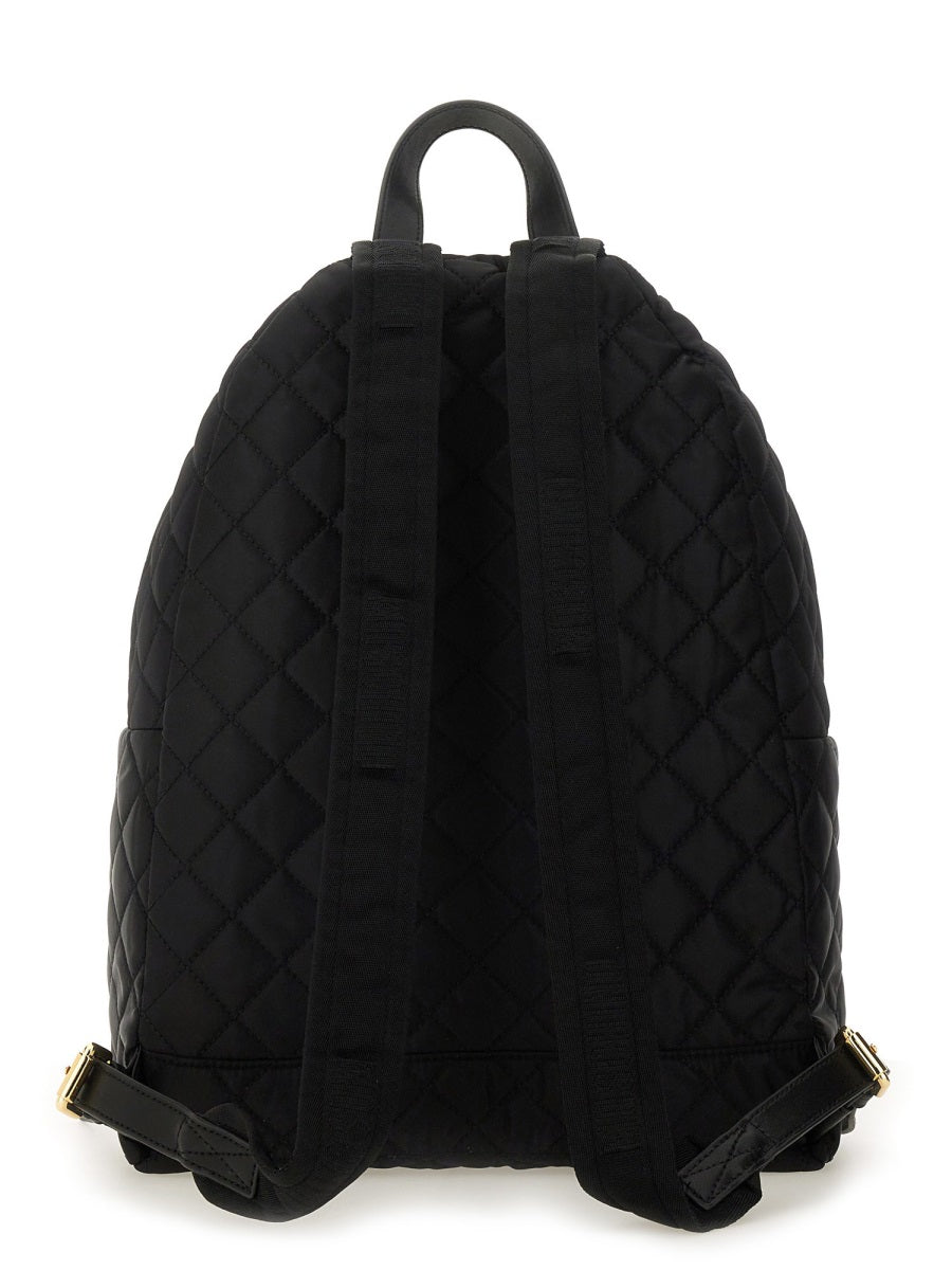 MOSCHINO COUTURE Polyamide Mini Backpack for Women - Spring/Summer 2025