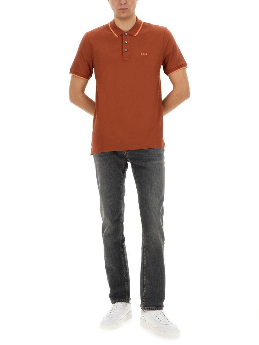 BOSS Classic Cotton Polo Shirt - Size L