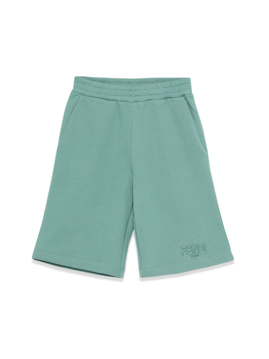 FENDI Boys' Mini Fleece Bermuda Shorts