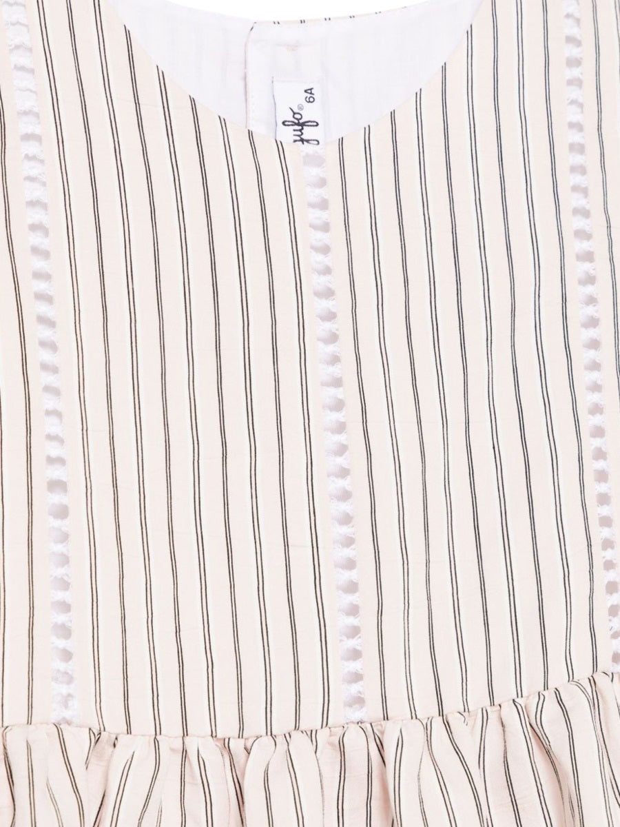 IL GUFO Girls' Mini Frill Dress