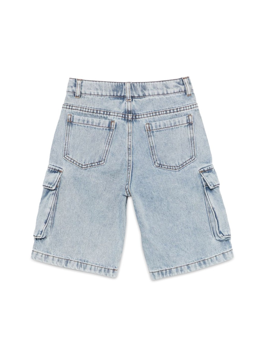 MOSCHINO Mini Kids' Cotton Shorts