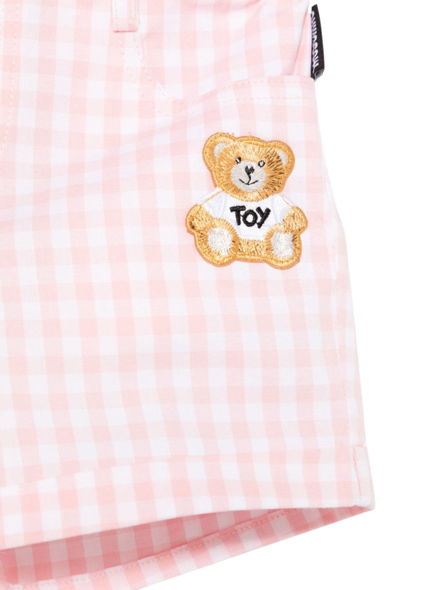 MOSCHINO Unisex Baby Mini Shorts