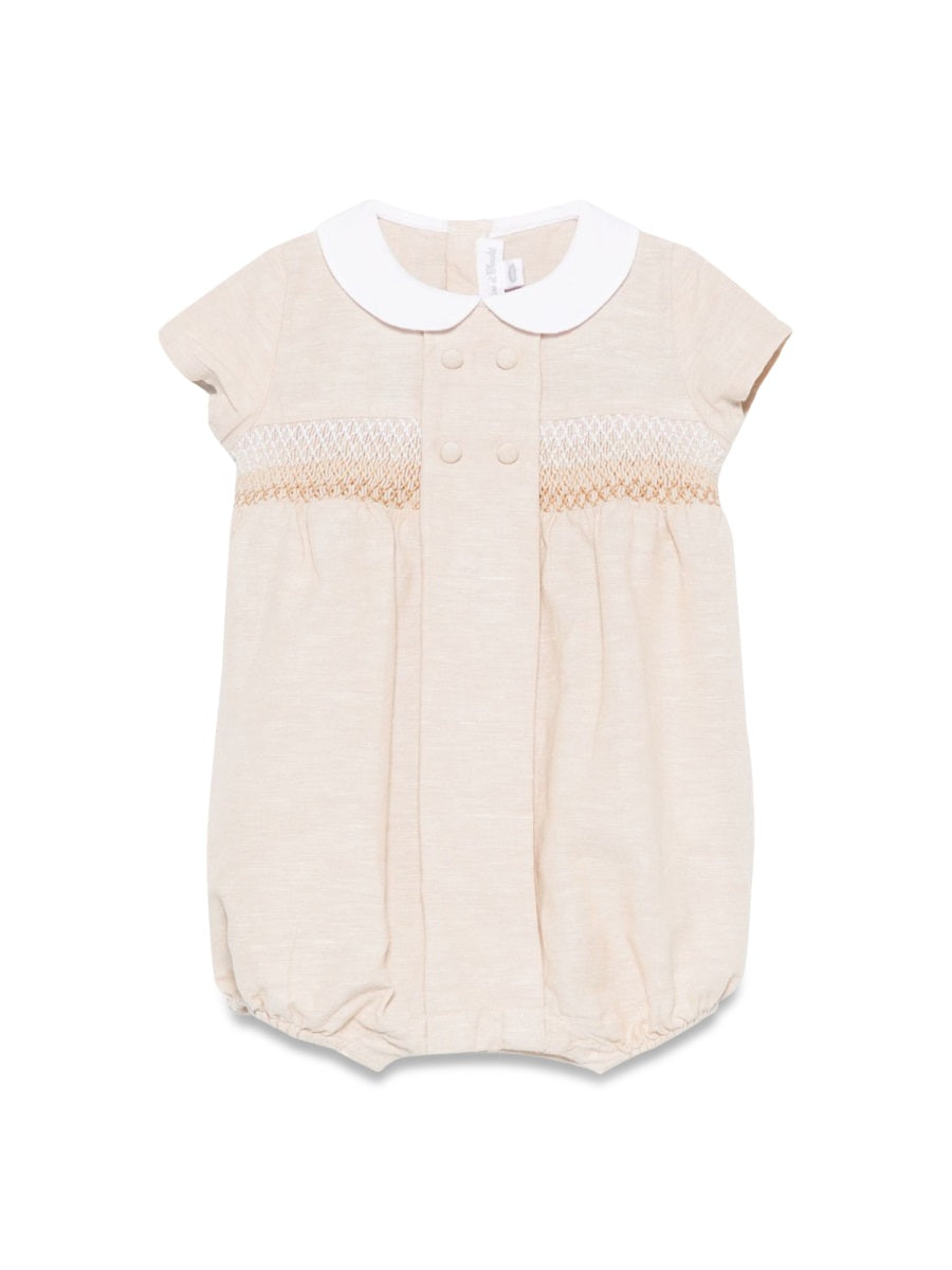 TARTINE ET CHOCOLAT Unisex Baby Mini Linen Cotton Dress