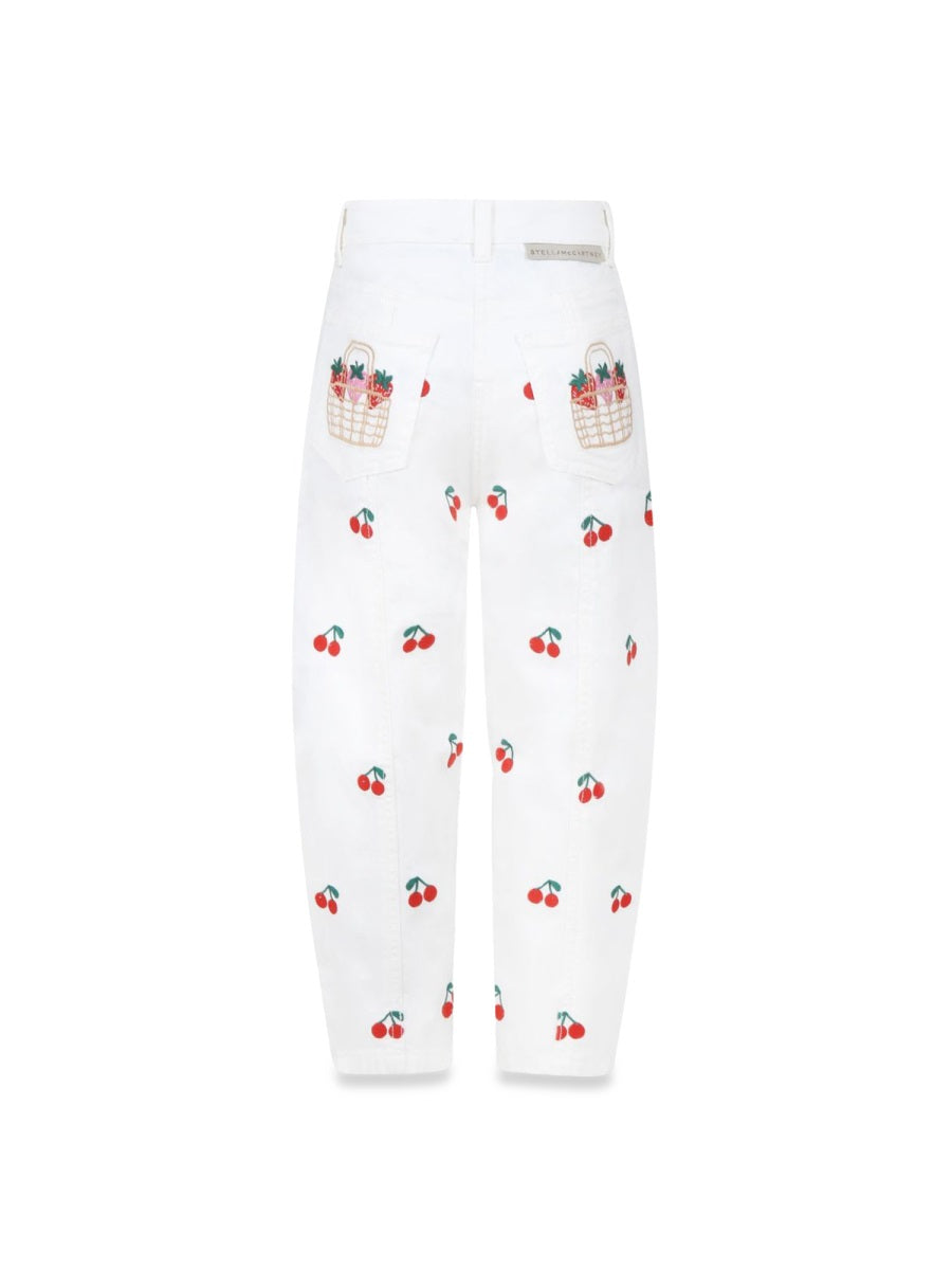 STELLA McCARTNEY Girls' Trendy Fabric Pants for Spring/Summer 2025