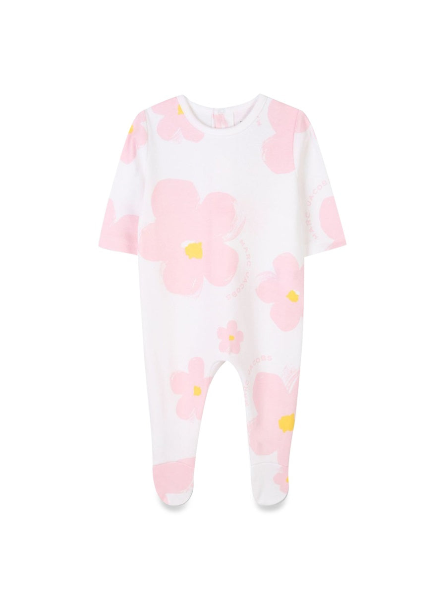 MARC JACOBS Mini Pajama Set with Bib and Hat