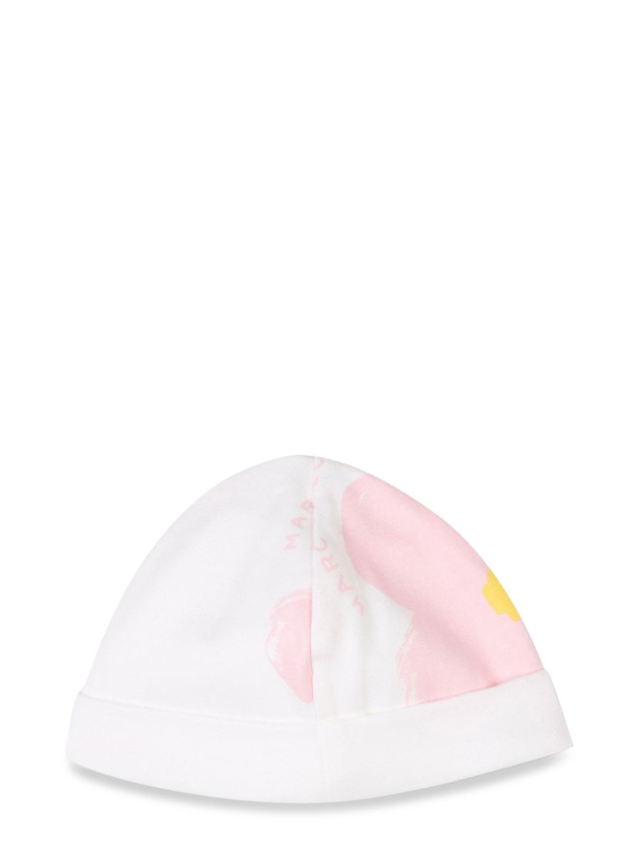 MARC JACOBS Mini Pajama Set with Bib and Hat