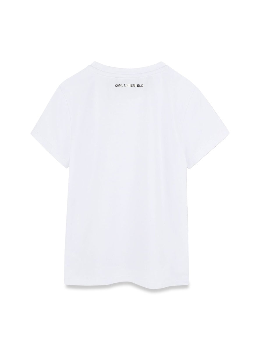 KARL LAGERFELD Chic Mini T-Shirt for Girls - SS25