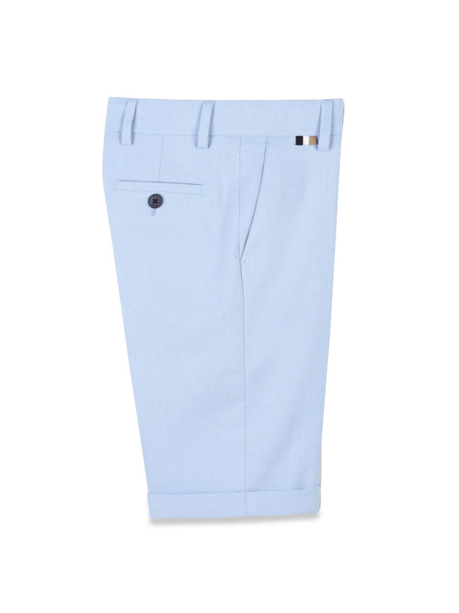 BOSS Boys' Mini Formal Shorts