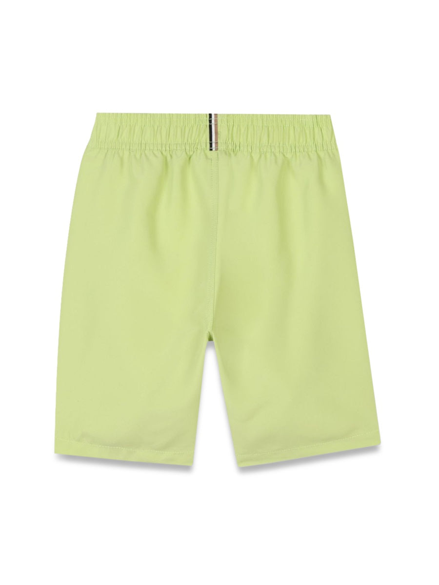BOSS Essential Bermuda Swim Trunks for Boys