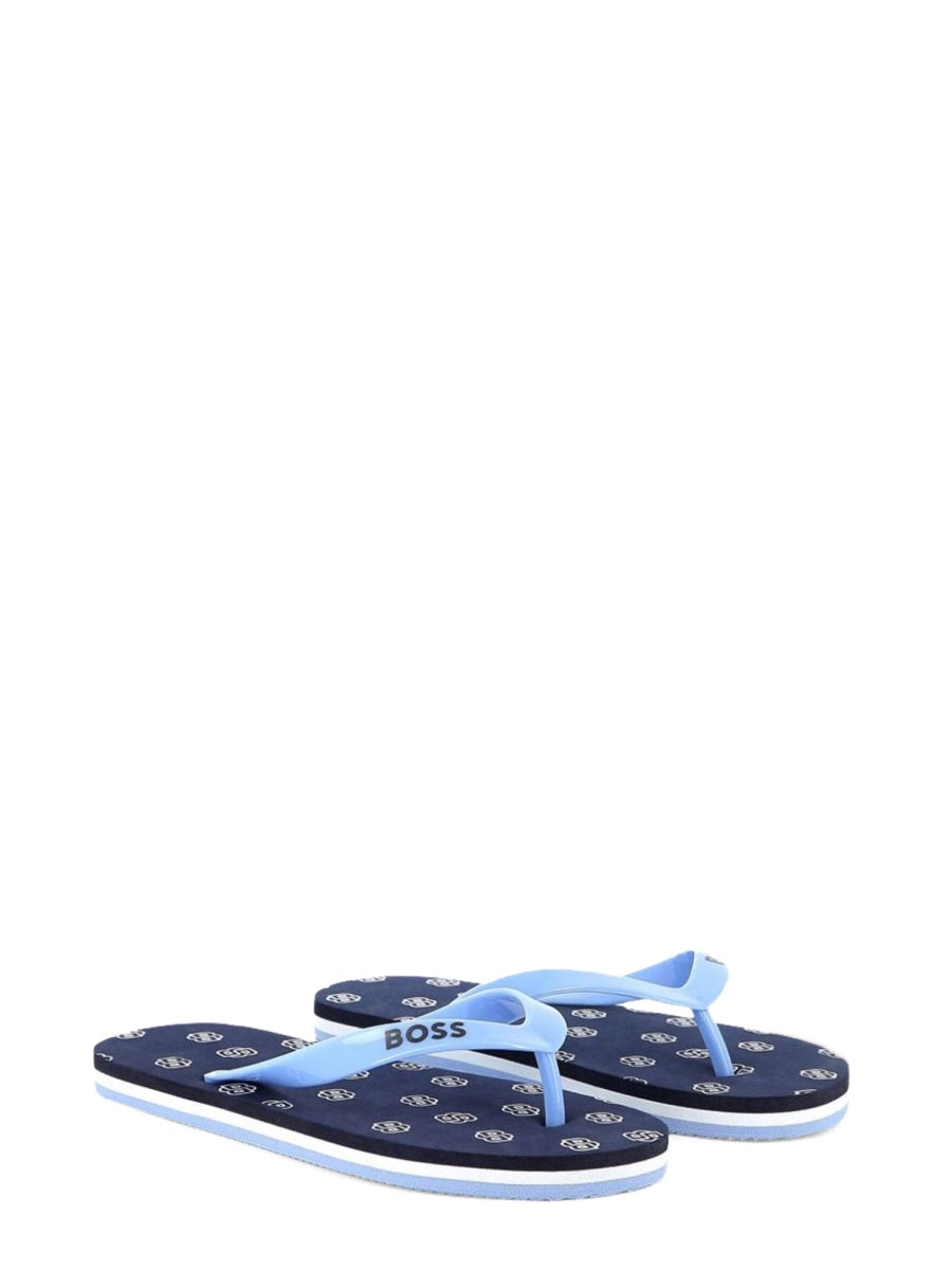 BOSS Boys' Mini Casual Flip Flops