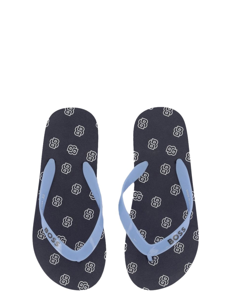 BOSS Boys' Mini Casual Flip Flops