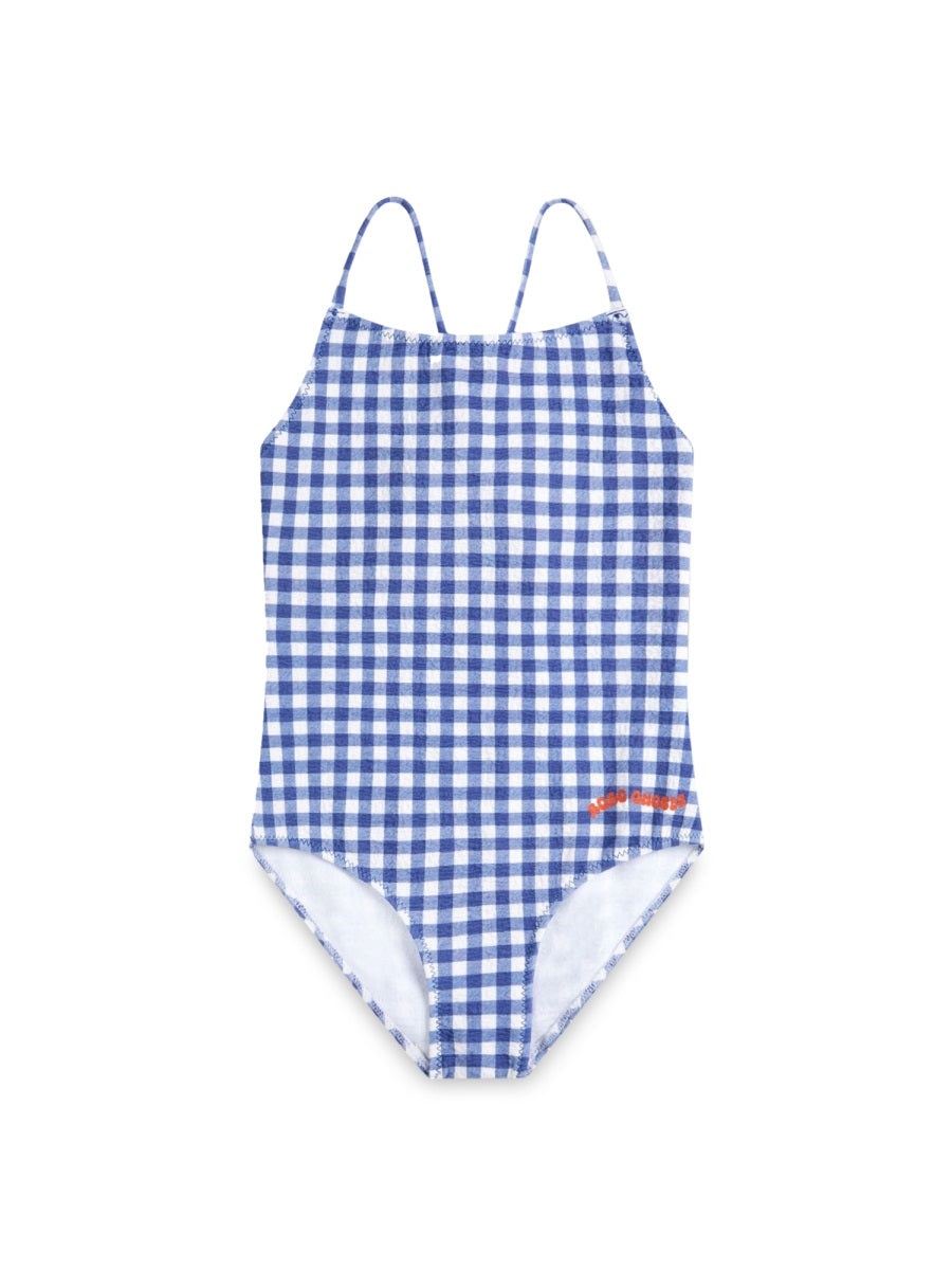 BOBO CHOSES Mini Vichy Swim Costume for Girls