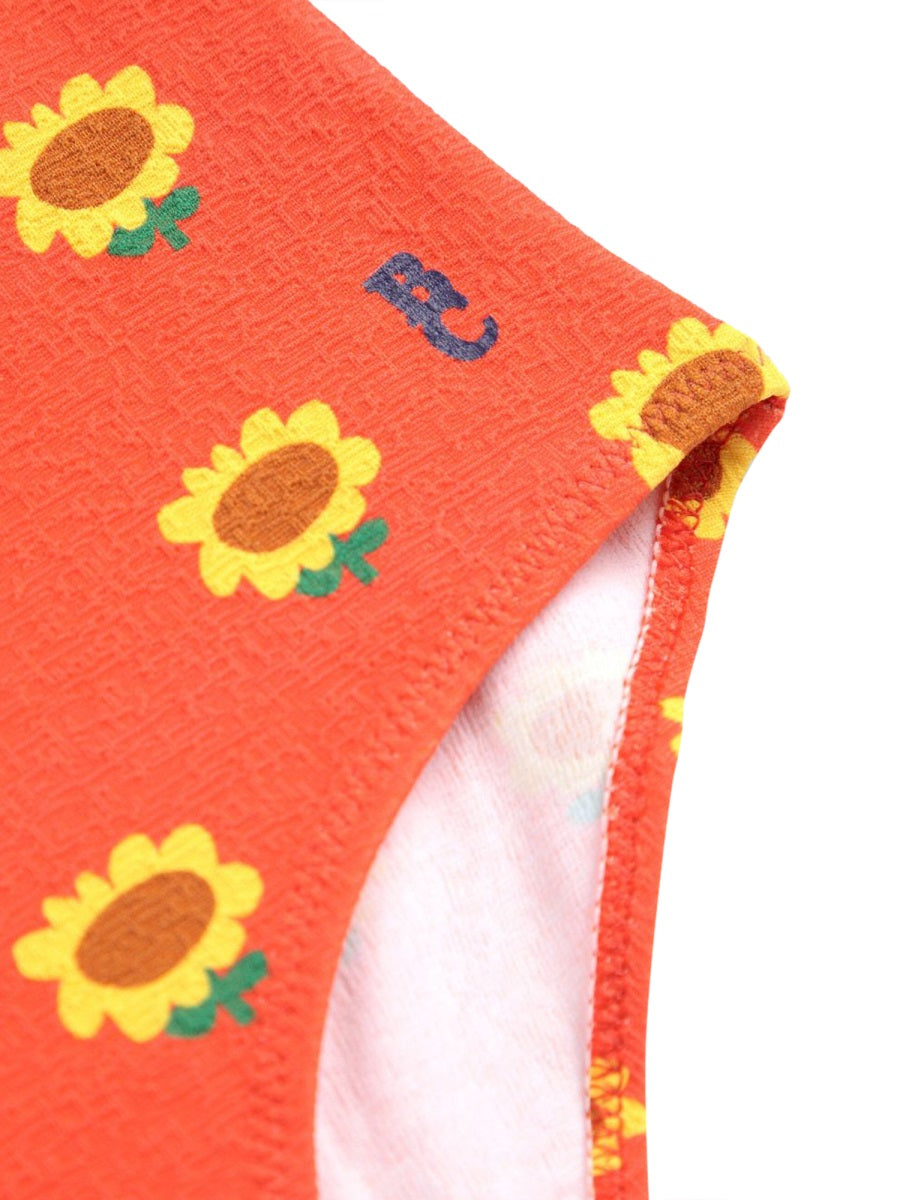 BOBO CHOSES Mini Interoperability Costume with Sunflowers for Girls