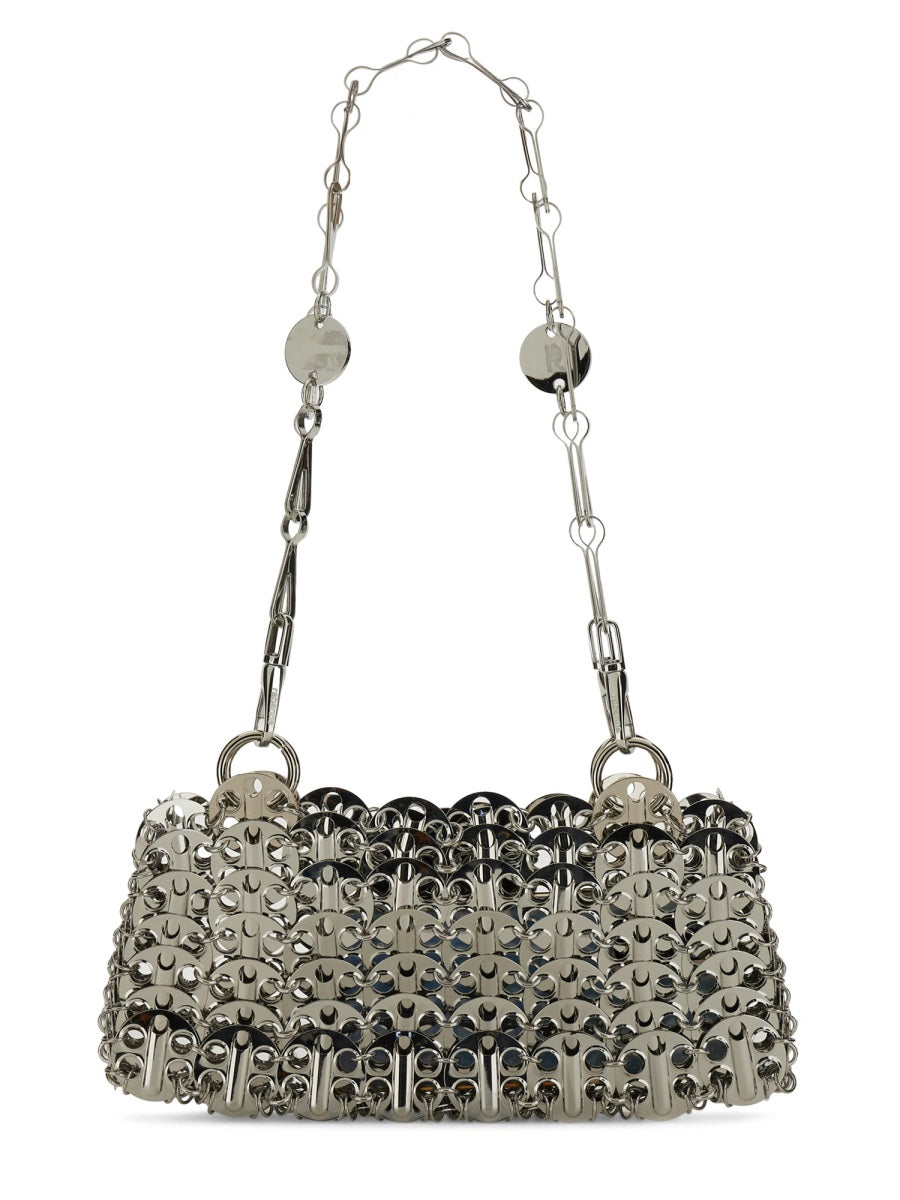 RABANNE XTRA 69 Mini Steel Shoulder Handbag