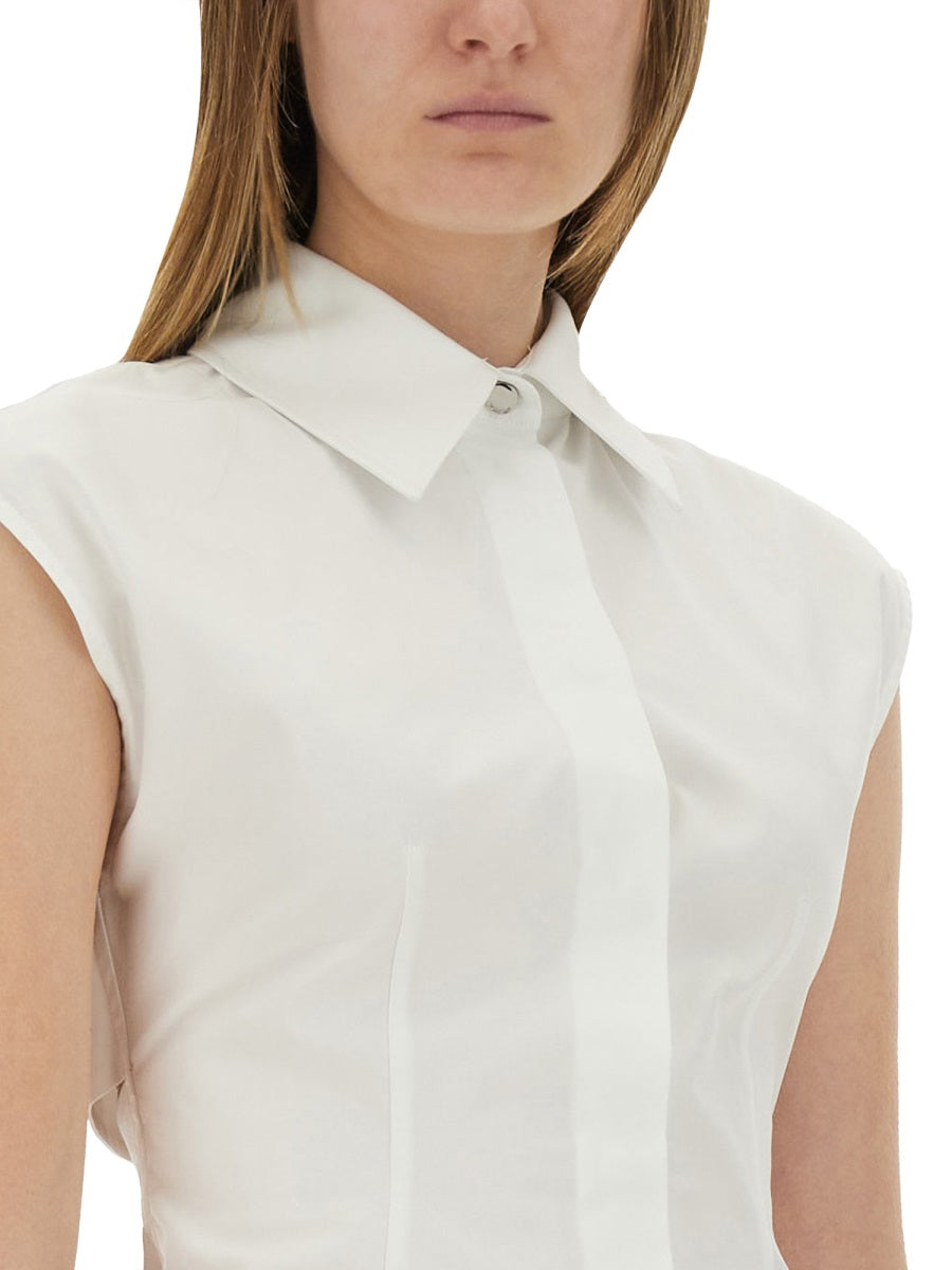 SPORTMAX Fitted Cotton Shirt - Size 40 IT