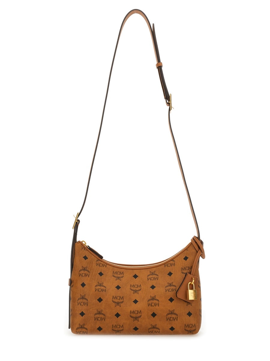 MCM Mini Visetos Shoulder Bag (19 CM X 26 CM X 9 CM)