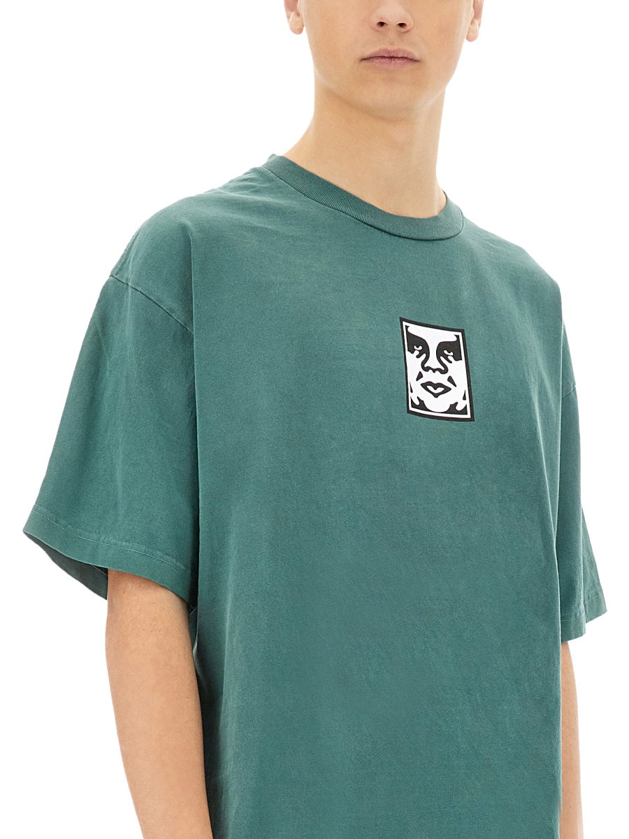 OBEY Men's Icon Face T-Shirt - Size L