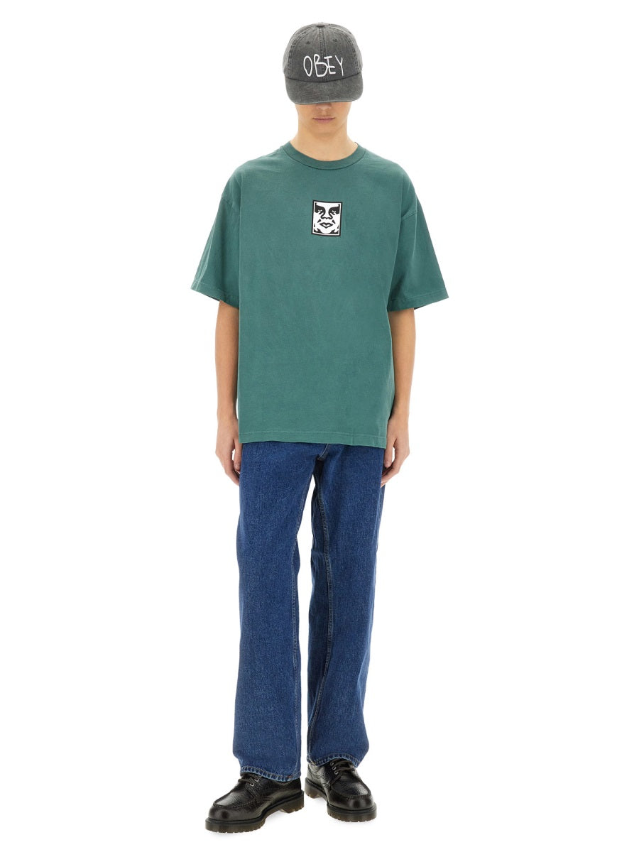 OBEY Men's Icon Face T-Shirt - Size L