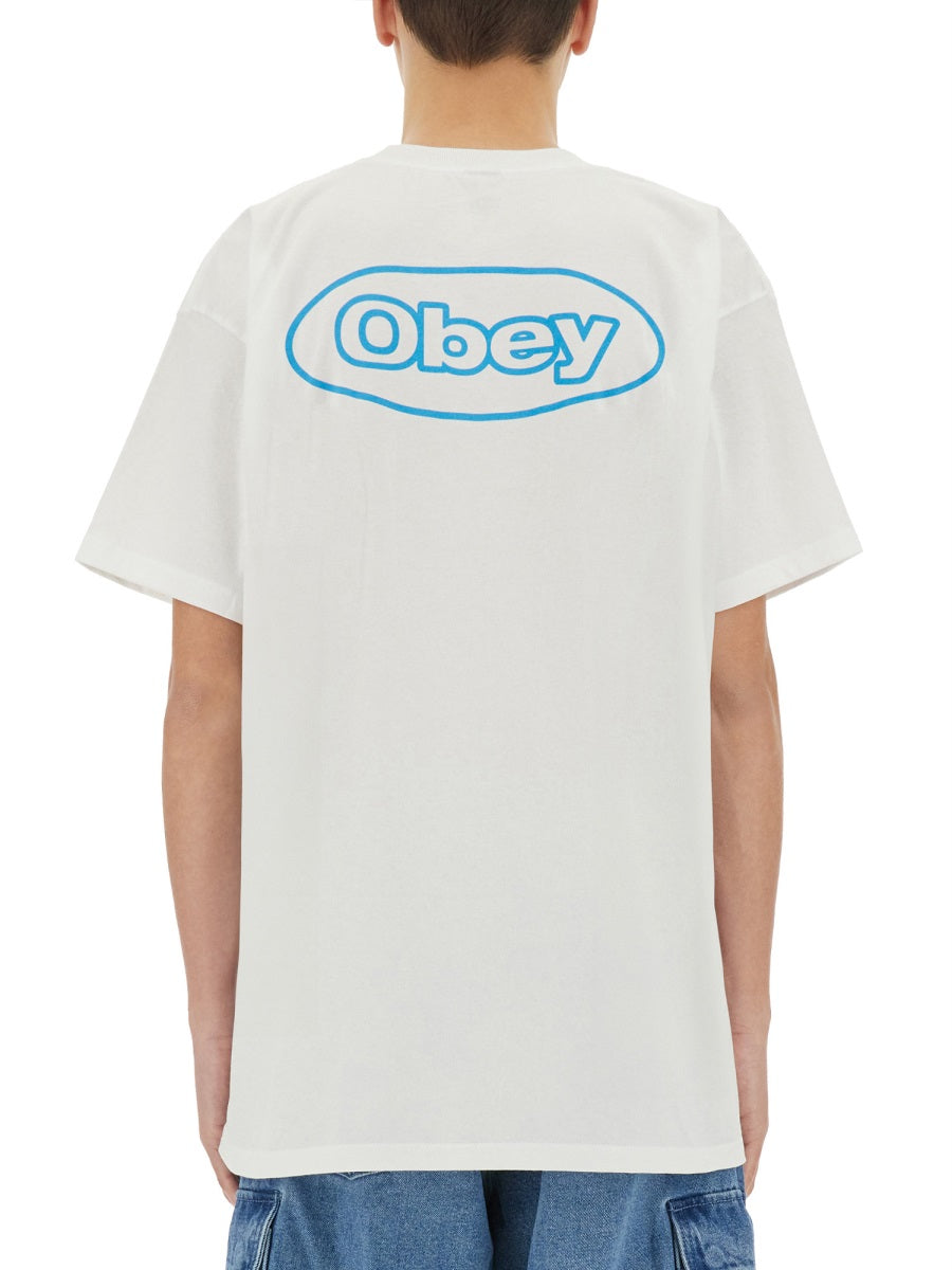OBEY Reaction T-Shirt - Size L