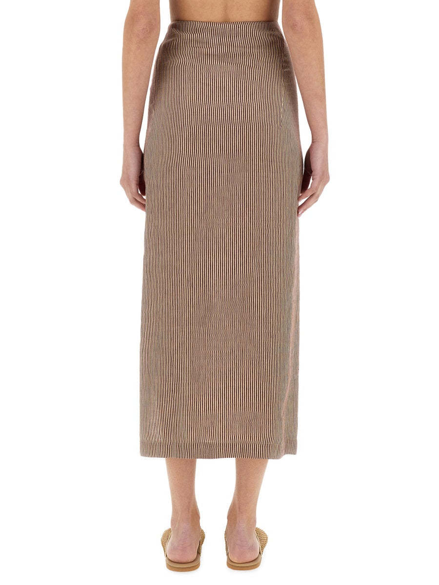 ALYSI Slim Fit Long Skirt - Size 40