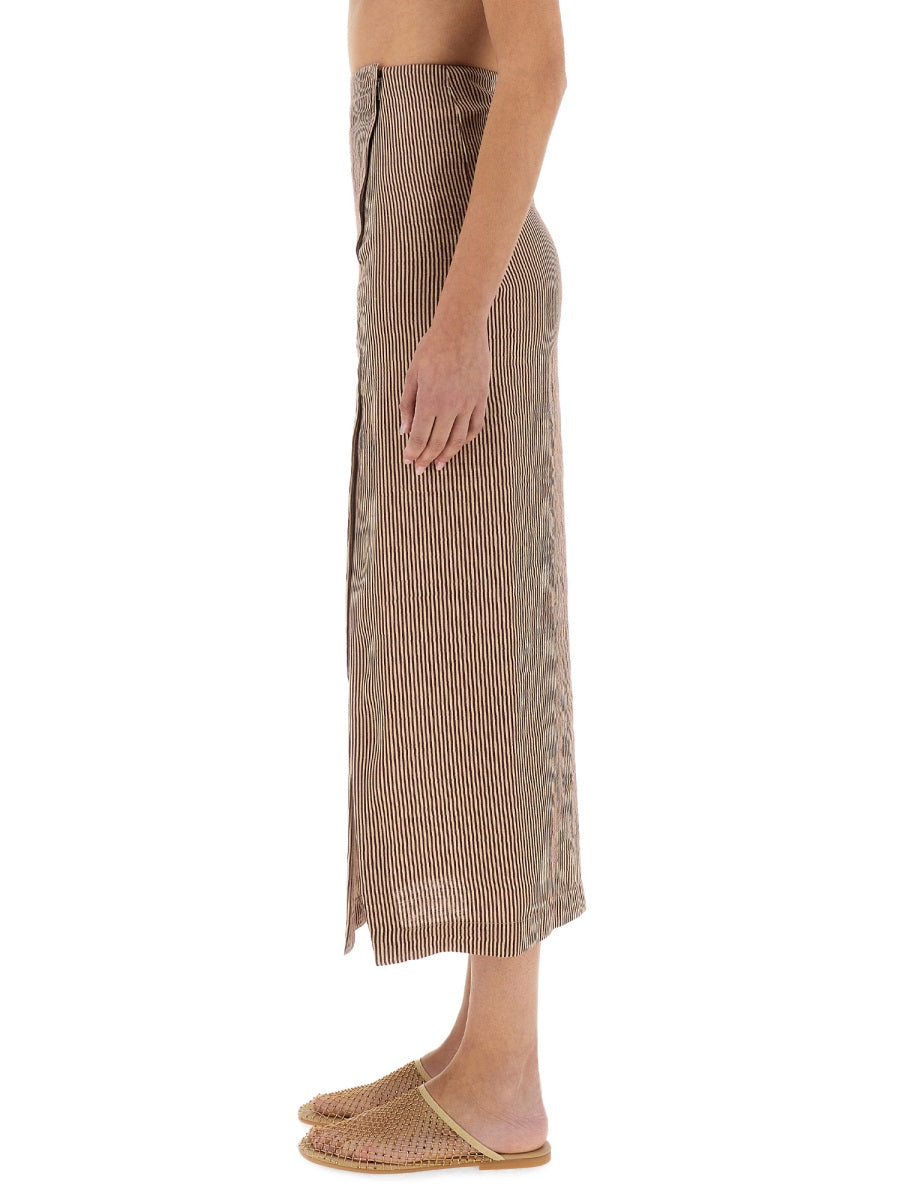 ALYSI Slim Fit Long Skirt - Size 40