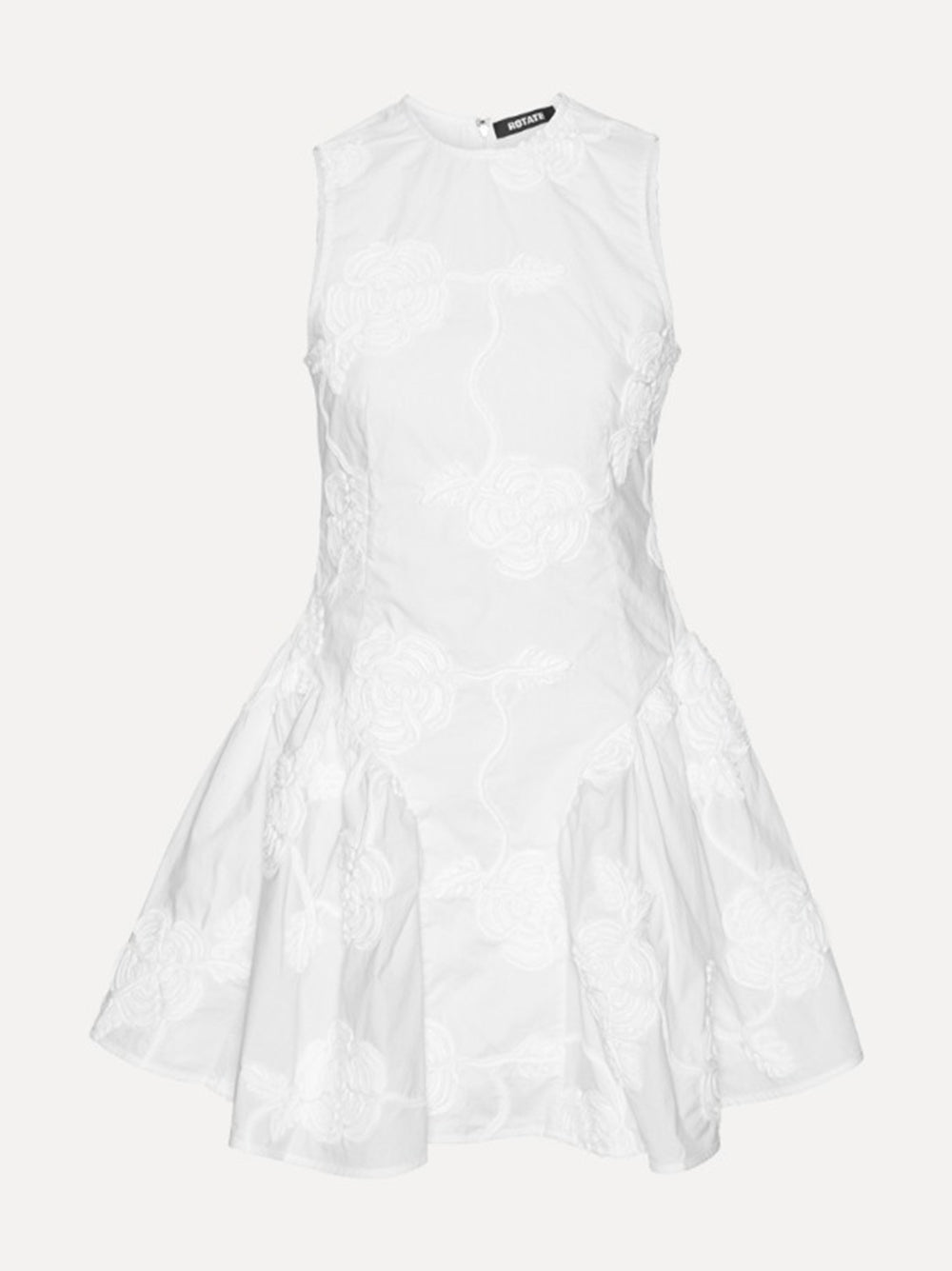 ROTATE BIRGERCHRISTENSEN Slim Fit Poplin Mini Dress