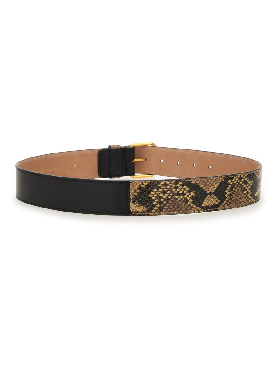 DRIES VAN NOTEN Elegant Leather Belt for Women