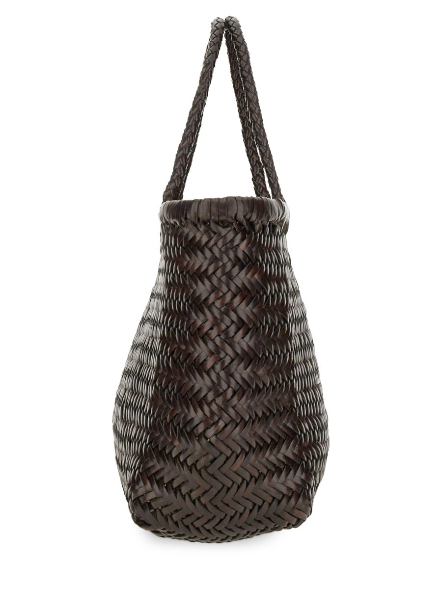 DRAGON DIFFUSION Elegant Leather Shoulder Bag - 26 CM X 48 CM X 15 CM
