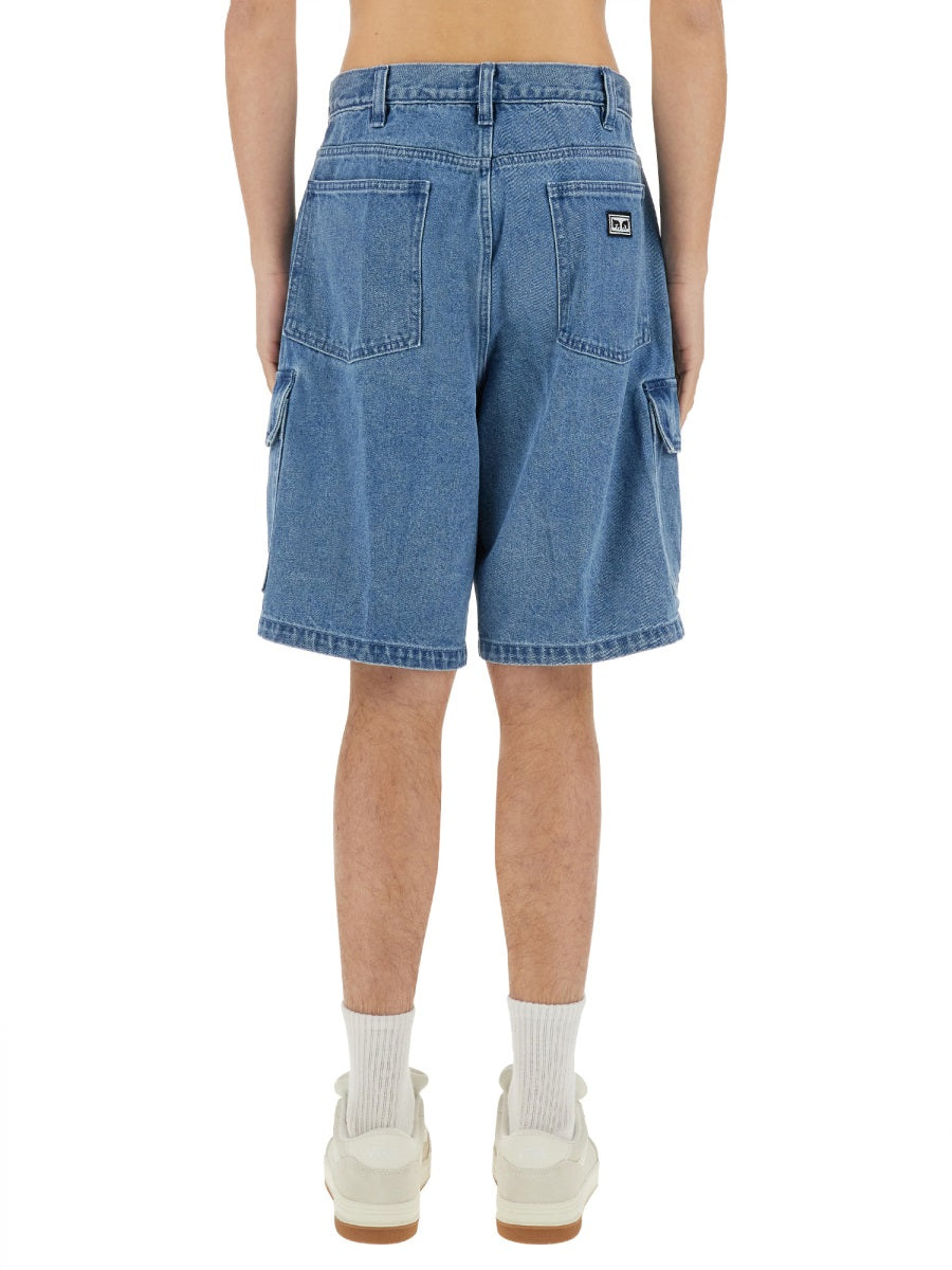 OBEY Baggy Bigwig Cargo Shorts 32