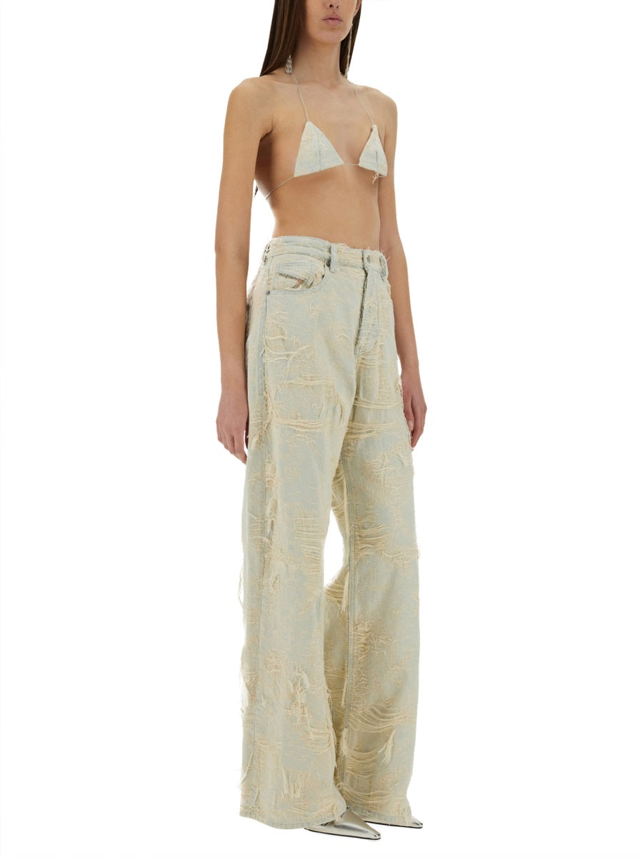 DIESEL Relaxed Fit Jeans - Size 26