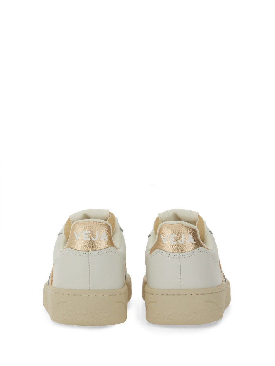 VEJA Women's V-10 Leather Sneakers - SS25 Edition