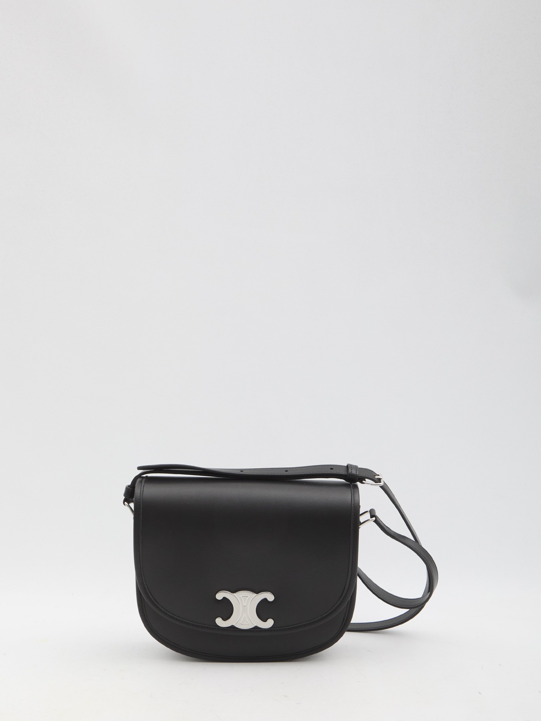 CELINE Triumph Mini Leather Shoulder Bag