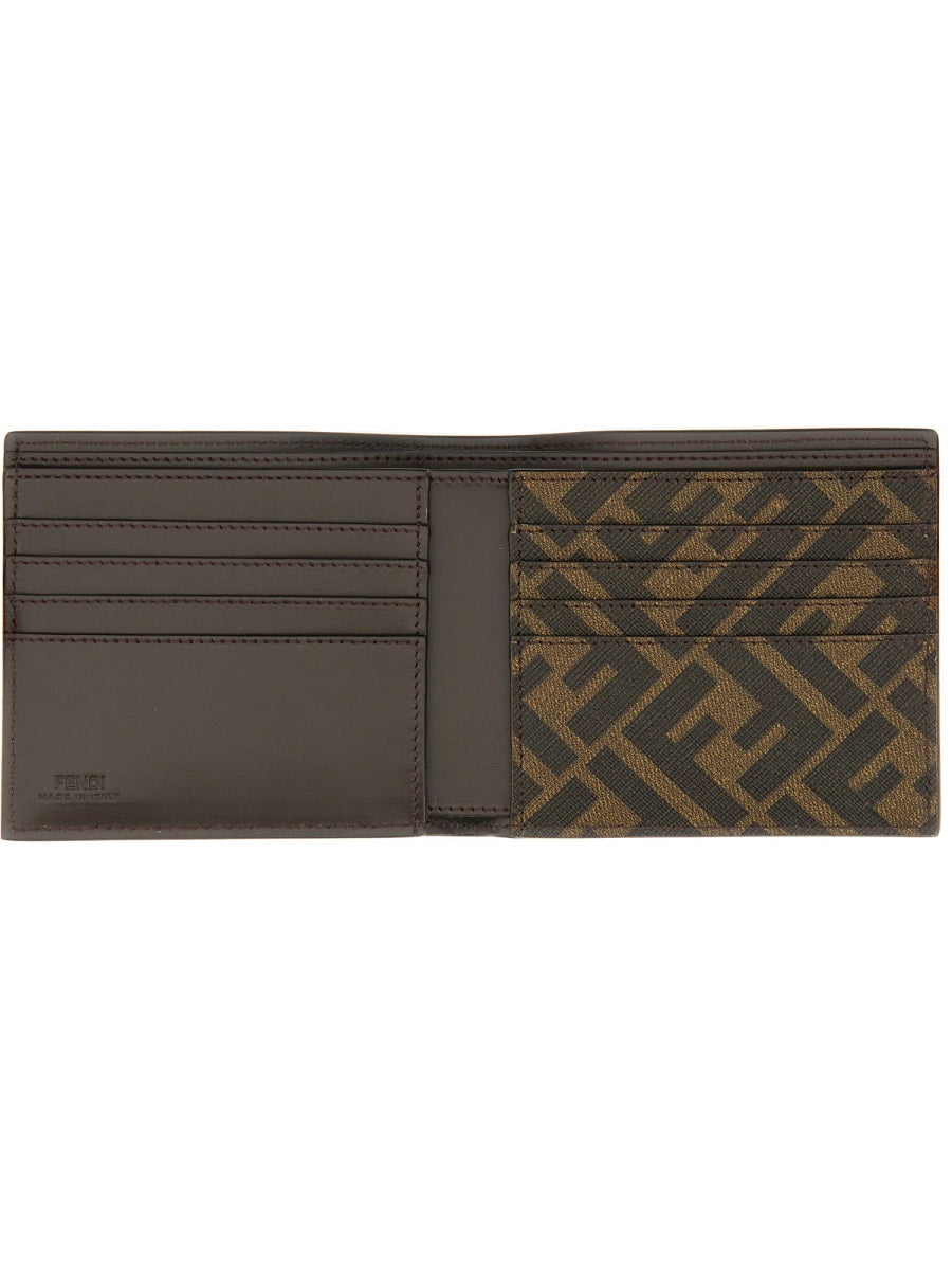 FENDI Mini Leather Wallet for Men - Elegant Accessory