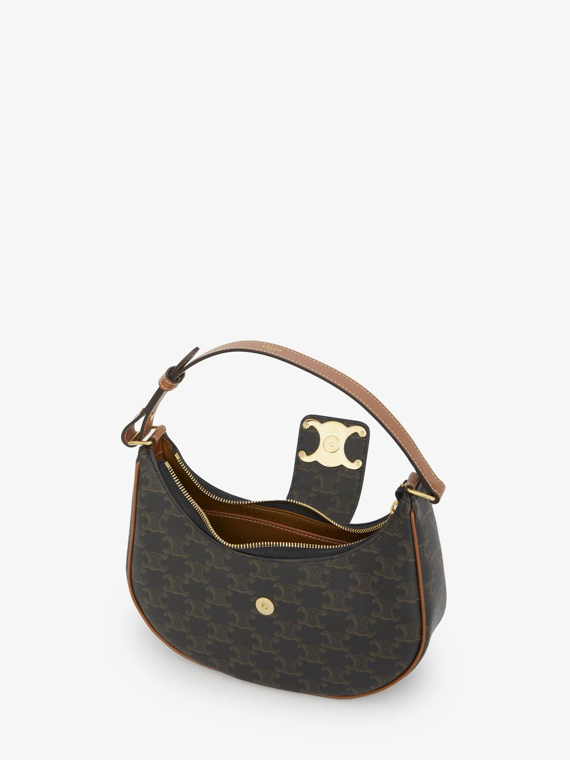 CELINE Mini Triomphe Handbag - Dimensions: 23x13.5x6cm