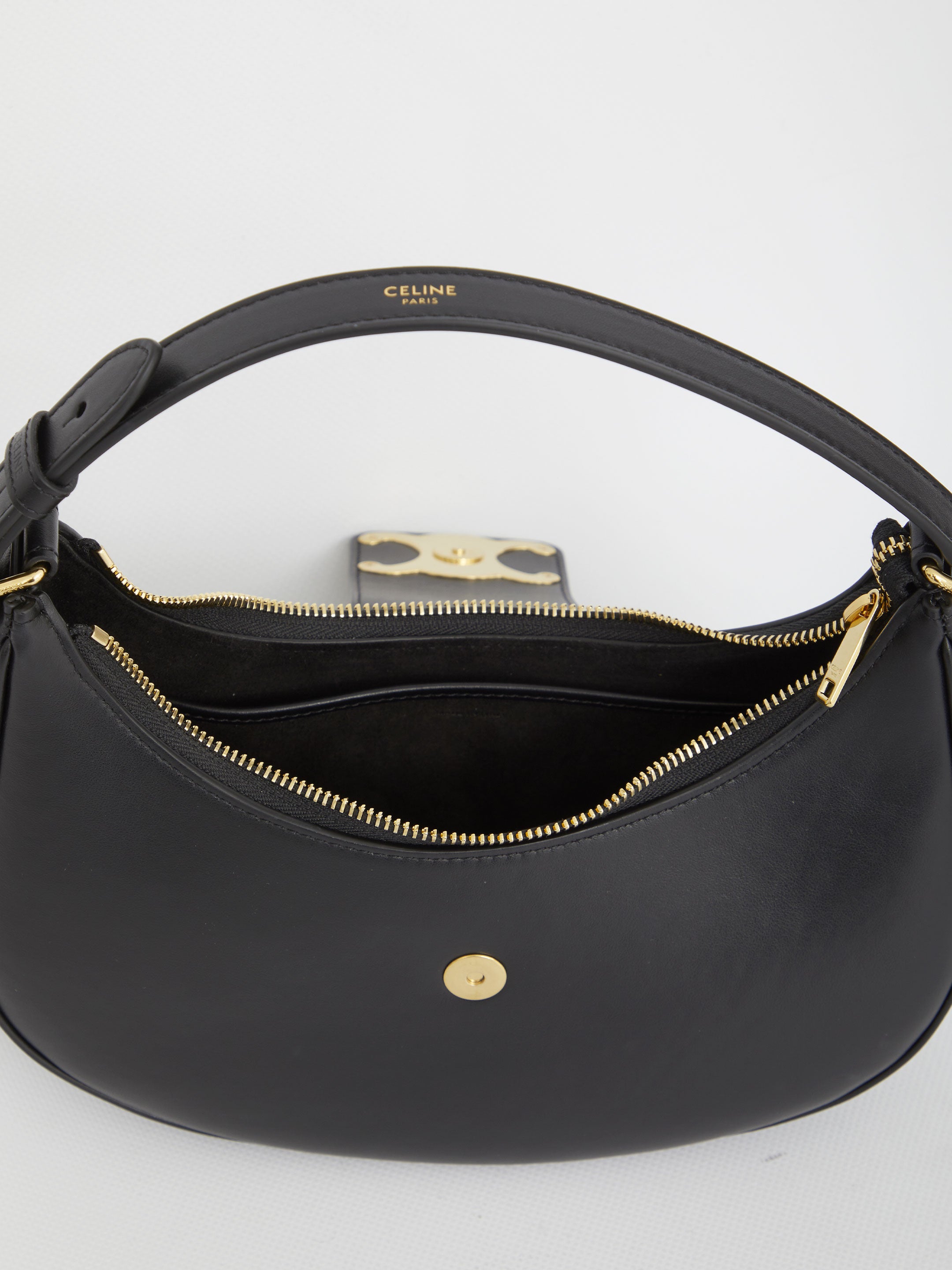 CELINE Mini Ava Triomphe Handbag 23x13.5x6cm